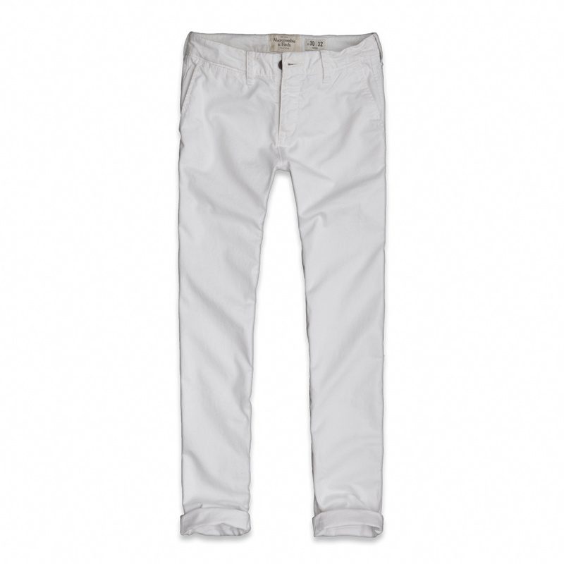 Abercrombie Fitch Hombres Chinos Pantalones AF7401